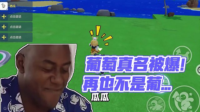 元梦之星：葡萄真名被爆！那我西瓜又何去何从？ #元梦之星 #元梦之星正式上线 #和朋友一起来元梦吧 