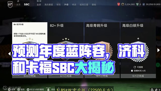 【FC24】看窗UT每日资讯111：年度蓝阵容预测，济科和卡福SBC预测 #足球游戏 #FC24