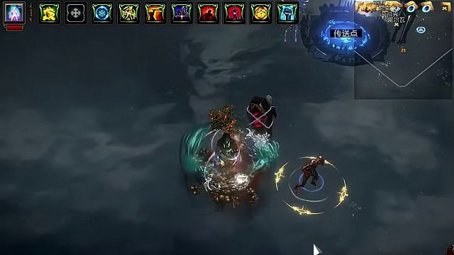 #流放之路 灵体加冰矛，在下雨天更配哦#流放之路保姆式教程 #游戏搬砖 #一起打游戏 小助手d