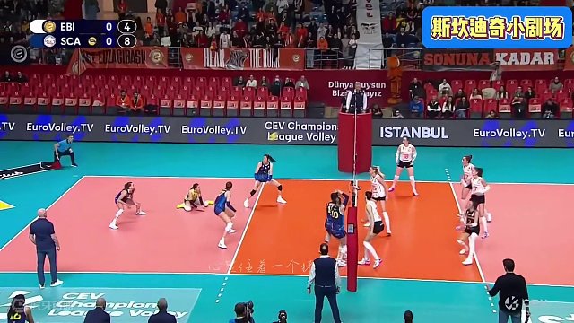 朱婷和她的友爱队友们之斯坎迪奇小剧场二#朱婷 #意甲 #欧冠 #排球 #斯坎迪奇