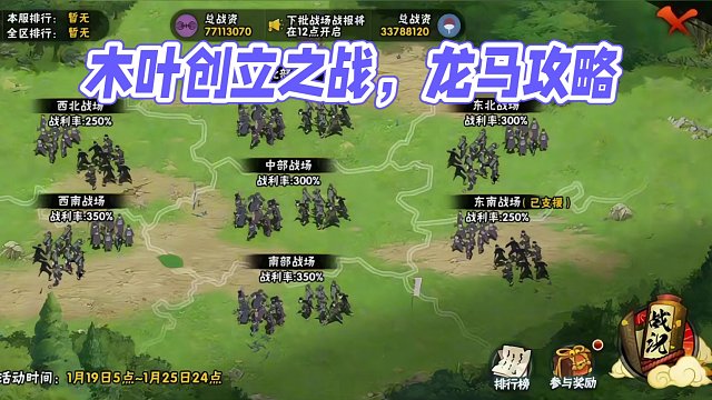 20240119丨木叶创立之战该怎么玩？
#木叶创立之战 #火影忍者手游 #龙马攻略