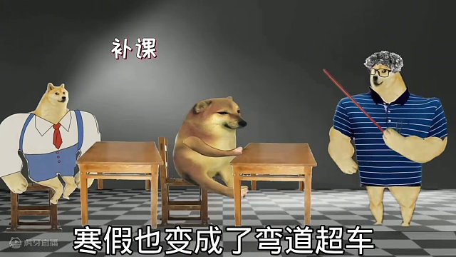 寒假真的变了吗？#cheems小剧场 #cheems #寒假