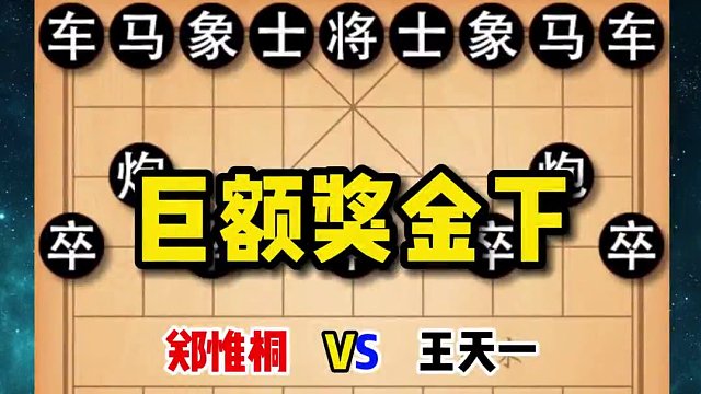 碧桂园杯最为激烈的一盘对局，大家都以为要和的棋，结局出乎意料#象棋 #象棋高手 #象棋破局 #王天一