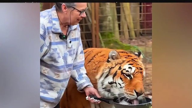 是一只很黏奶奶的大猫猫呀