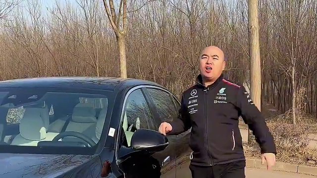 全新奔驰E级的漂移！