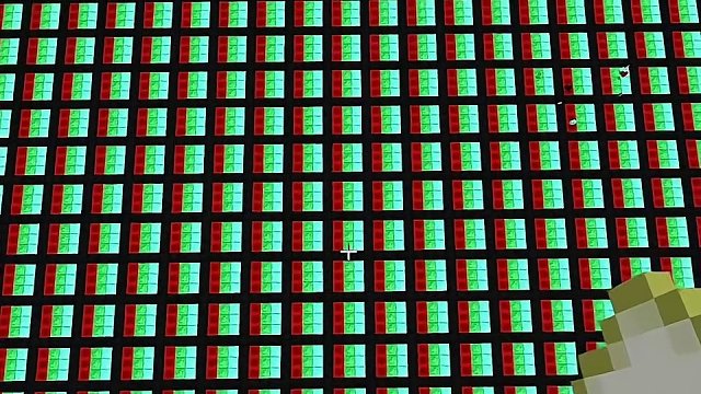 #我的世界 三基色到了展示框会发生什么？