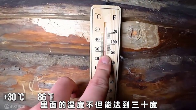 在零下二十度的西伯利亚，居住在地下庇护所中有多爽#雪中露营 #野外建造 #助眠 #解压