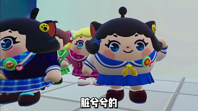 小懒羊头发有味道了#蛋仔派对 #蛋仔派对玩具历险季 #蛋仔派对美团外卖联动