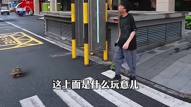 乱闯红灯的下场，一菜刀直接劈成两半！#看一遍笑一遍 #搞笑视频 #搞笑配音 #搞笑