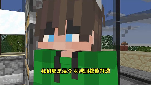 问题来了，究竟南方冷还是北方冷？#我的世界 #游戏 #搞笑 