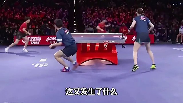 莎头组合默契配合，竟打的日本组合生无可恋