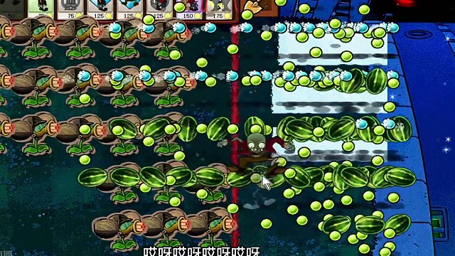 空中一号，直接炸全屏！ #植物大战僵尸 #童年游戏 #我的游戏日常