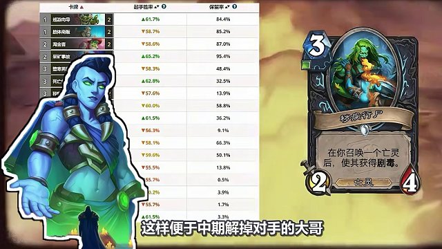 炉石卡组百科：天梯新霸主！补丁后极速登顶胜率榜！ #炉石传说 #卡牌游戏 #手机游戏 #游戏杂谈 #