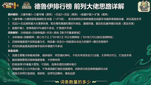 元气骑士前传 德鲁伊排行榜思路解析（大宗师法杖新出路）#元气骑士前传  #元气骑士前传s1赛季攻略 