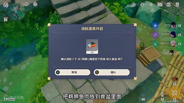 【原神】鹈鹕鱼肉用途，橘猫的回报，1精致宝箱！#原神 #原神攻略 #原神枫丹 #彩鹞栉春风 #原神沉