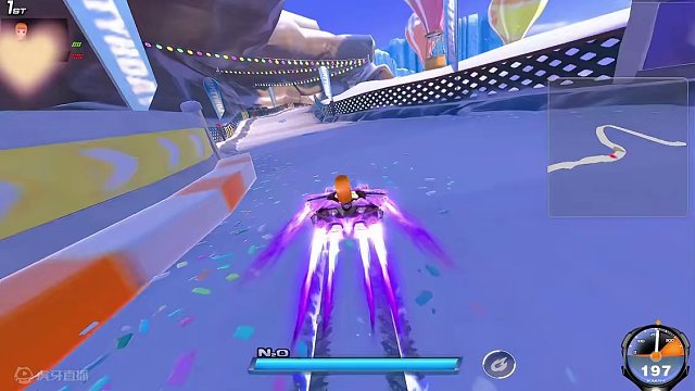 QQ飞车花花：特效A车玄月！中意不？？？ 