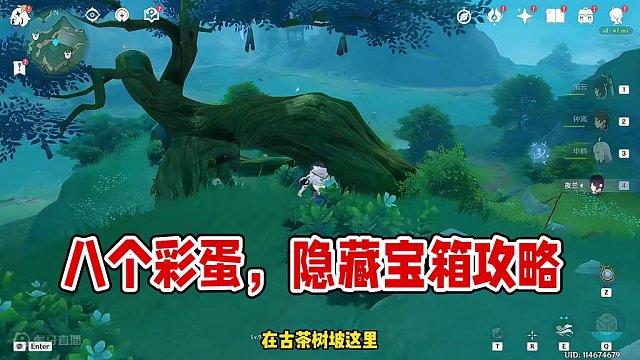 沉玉谷八个彩蛋，多个隐藏宝箱#原神枫丹 #原神