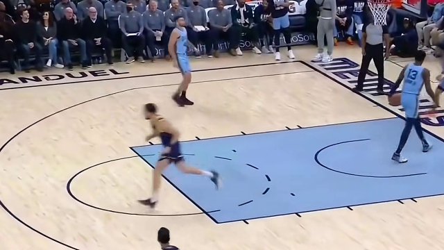 库里连线克莱，上篮打进