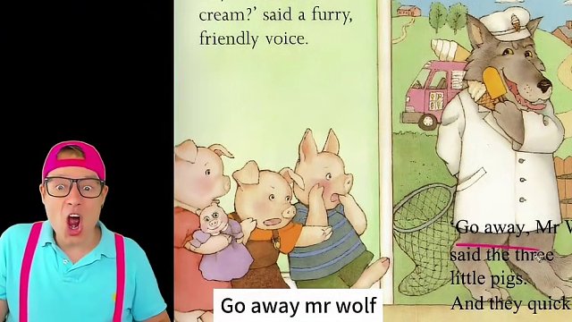 《Go away Mr Wolf》| 英文绘本 #绘本 #亲子 #趣味英语 #分级阅读