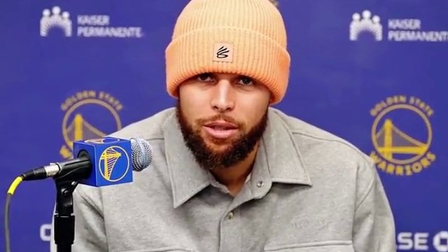 20240204勇士vs老鹰库里赛后采访:库里空砍60分，无奈孤立无援！#库里砍下60分 #库里 #