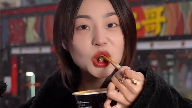 小姐姐说自己看上的男人从未失手过 #鬼椒面到底辣不辣 #吃辣挑战 #速食美食