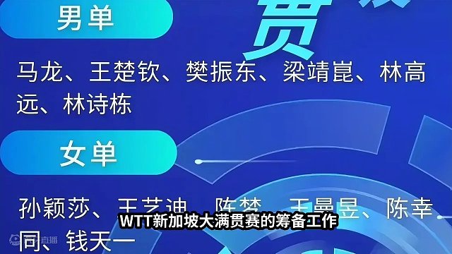 新加坡海报引争议：孙颖莎樊振东用实力说话#国乒 #孙颖莎 #樊振东 #新加坡大满贯赛 #实力说话 #