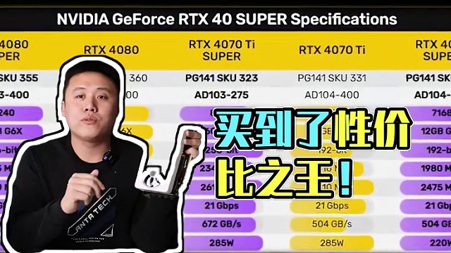 买到了今年的显卡题的正确答案！小贵但性价比之王！|RTX 4070 SUPER#4070super 