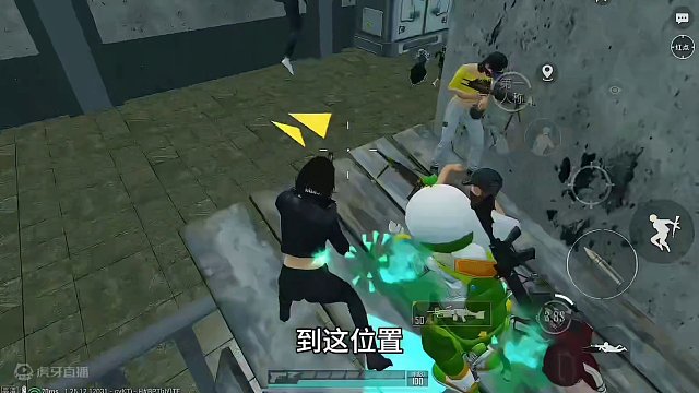 赢不了？突出重围最快逃跑路线教学！ #和平精英突出重围 #大吉大利和平年