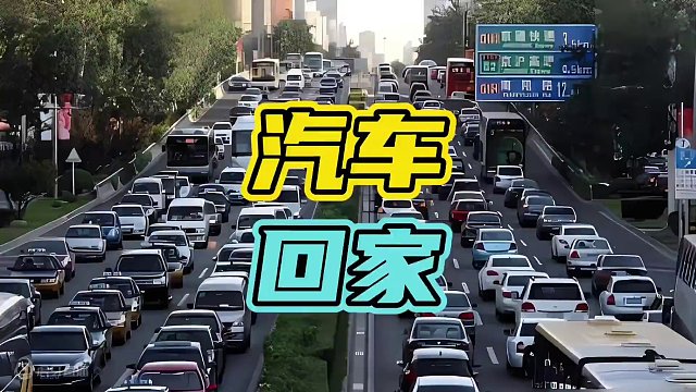 在高速上回家的车坚强，无论什么困难都阻止不了他们的脚步…#汽车 #高速 #过年