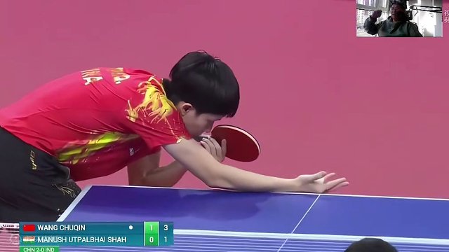 团体世乒赛！王楚钦vs印度三哥！兵不血刃，予取予求x2！