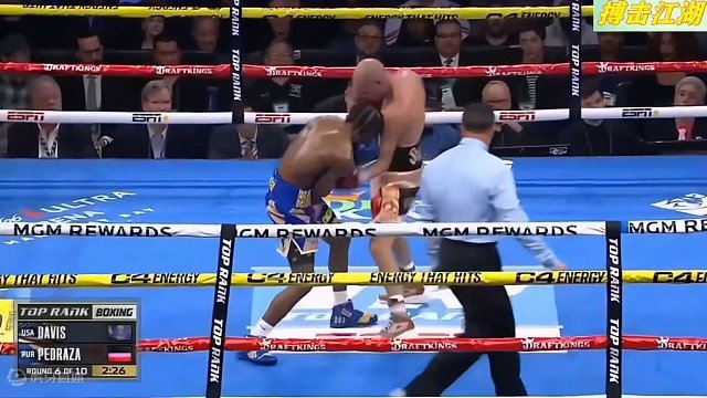 “克劳福德二世”戴维斯6回合残暴TKO两级别拳王，拿3条洲际腰带