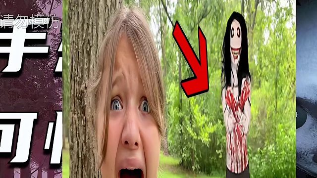 杀手杰夫的下一个目标就是看视频不点赞的你#老外真会玩 #奇闻异事 #迷惑行为大赏 #悬疑 #杀手杰夫