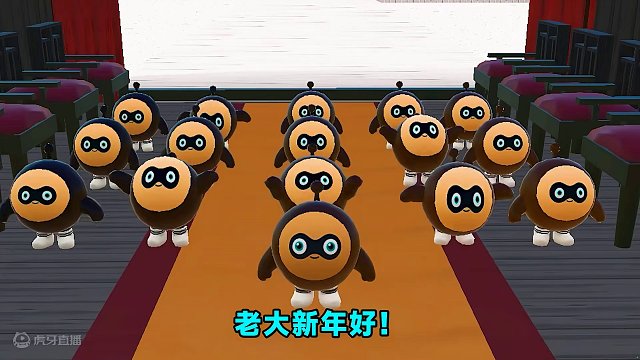 蛋仔岛上拜大年？却没准备压岁钱，纷纷找大佬爆金币 #辉哥游戏解说 #蛋仔派对 #蛋仔小剧场 #蛋仔岛