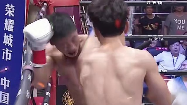泰拳小侯爷血战韩国猛将 ，棋逢对手双双负伤彰显搏击精神！