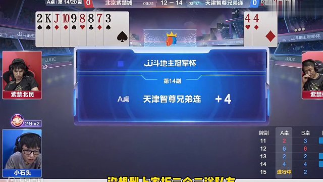 卧龙凤雏斗地主的绝配！奇葩操作看懵解说#斗地主的百种姿势 #jj斗地主