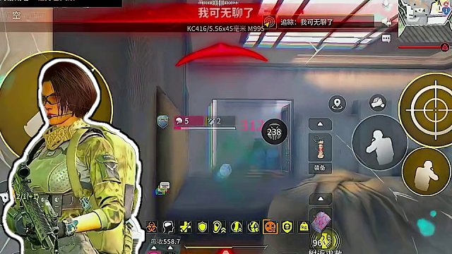 KC416挺强但是别相信敌人哦~ #萤火突击   #萤火突击无限出金   #萤火突击国服测试定档