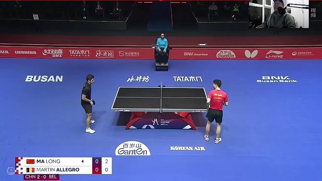 正播釜山世乒赛！马龙定海神针，招牌正手强攻美如画！ #国乒