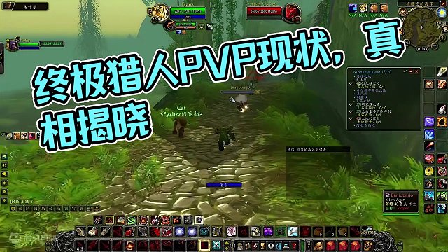 魔兽Plus P2 满级猎人野外PVP现状 P1的神 陨落了 终于知道为什么这么多猎人哭弱了。。。#