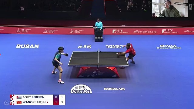 直击釜山世乒赛！王楚钦神仙不断，胡子大哥化身球搭子！