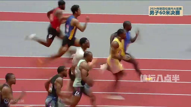 短跑决赛！莱尔斯真的是太厉害了 不看到最后一秒的话你就亏了 #莱尔斯 #克利 #布雷克 #跑步 #贝