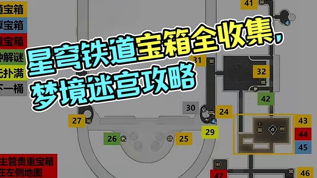 【星穹铁道】2.0宝箱全收集快进版：白日梦酒店-梦境（右侧）#崩坏星穹铁道 #假如在午夜入梦 #星穹