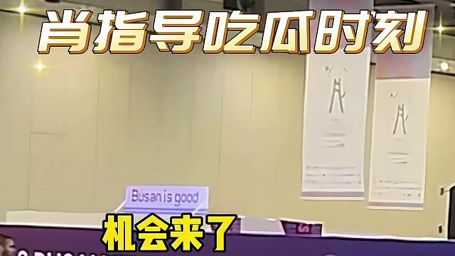 训练时打丢一球的王楚钦竟然对林诗栋“拳打脚踢”，一旁的肖指导在线吃瓜！#王楚钦