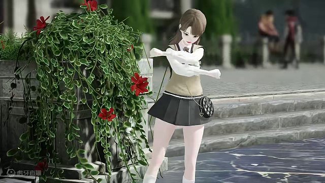 【命运方舟】常盘台中仿妆校服娱乐一下~捏脸+染色 