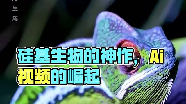 硅基生物的神作，Ai视频的崛起#openai #sora #人工智能