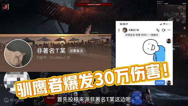 最后纪元 驯鹰者将无敌天下？54级只带一件装备技能爆发30万伤害！#最后纪元 #lastepoch 