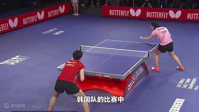 国乒女队3-0大胜韩国队，晋级世乒赛四强，孙颖莎直接打疯了 #乒乓球比赛 #乒乓球视频 #国乒 #乒