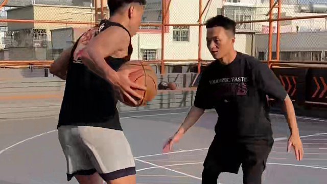 一点就通，百试百灵的运球过人技巧！#干货分享 #实战篮球 #过人技巧