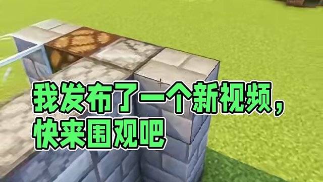 我发布了一个新视频，快来围观吧！