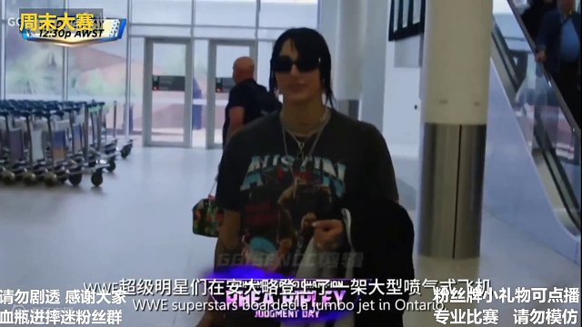WWE密室牢笼赛前发布会 众星到场-
