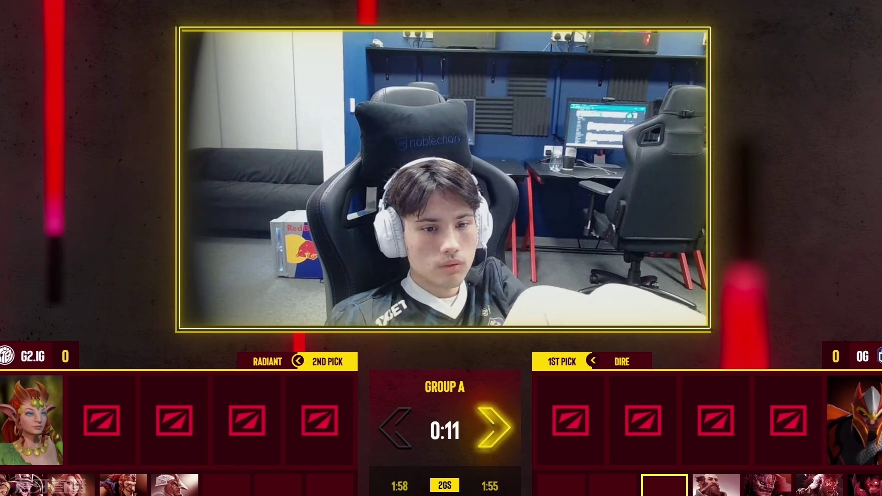 OG vs G2.iG-1 梦幻联赛S22